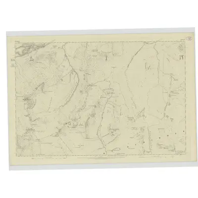 1864 Map of Perthshire, Sheet XCI, 1867 Print