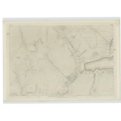 1862 Map of Perthshire, Sheet XCII, 1867 Print