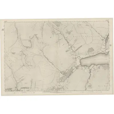 1862 Map of Perthshire, Sheet XCII, 1867 Print