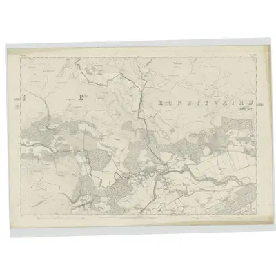 1863 Map of Perthshire, Sheet XCIV, 1866 Print