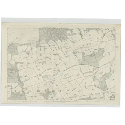 1864 Map of Perthshire, Sheet XCVI, 1867 Print