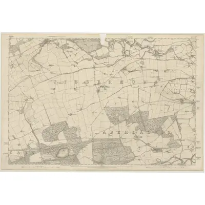 1860 Map of Perthshire, Sheet XCVII, 1866 Print