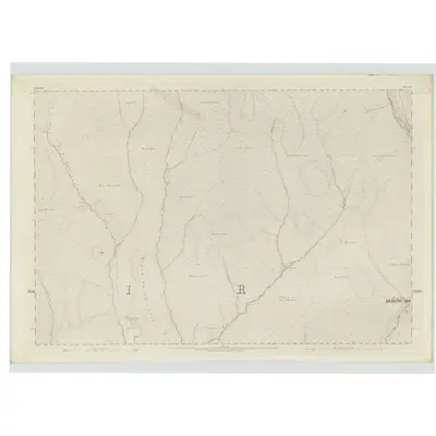 1862 Map of Perthshire, Sheet XI, 1867 Print
