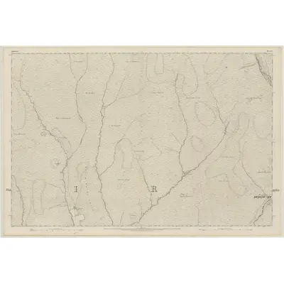 1862 Map of Perthshire, Sheet XI, 1867 Print