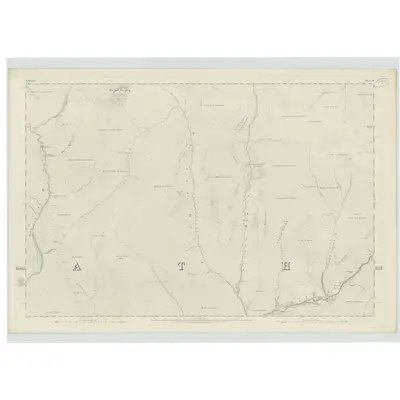 1862 Map of Perthshire, Sheet XII, 1867 Print