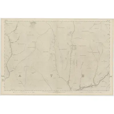 1862 Map of Perthshire, Sheet XII, 1867 Print