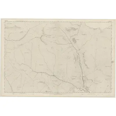 1862 Map of Perthshire, Sheet XIV, 1867 Print