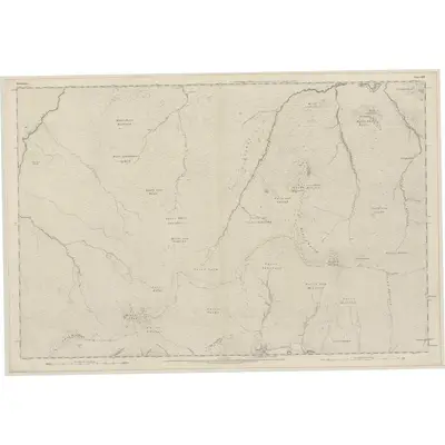 1864 Map of Perthshire, Sheet XLV, 1867 Print