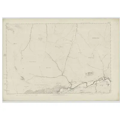 1861 Map of Perthshire, Sheet XLVI, 1867 Print