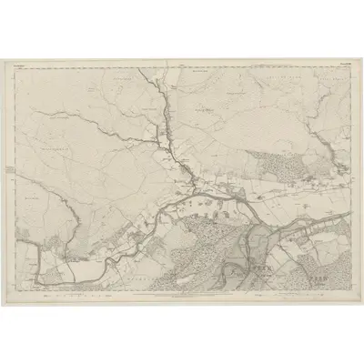 1862 Map of Perthshire, Sheet XLVIII, 1867 Print