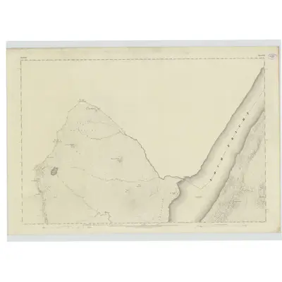 1861 Map of Perthshire, Sheet XVII, 1867 Print