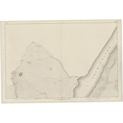 1861 Map of Perthshire, Sheet XVII, 1867 Print