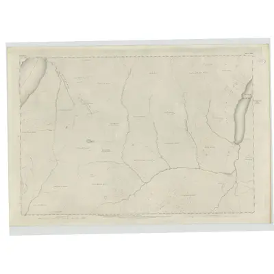 1860 Map of Perthshire, Sheet XVIII, 1867 Print