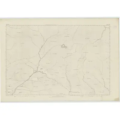 1862 Map of Perthshire, Sheet XXII, 1867 Print