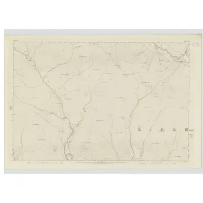 1862 Map of Perthshire, Sheet XXIII, 1867 Print