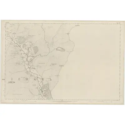 1862 Map of Perthshire, Sheet XXIV, 1867 Print