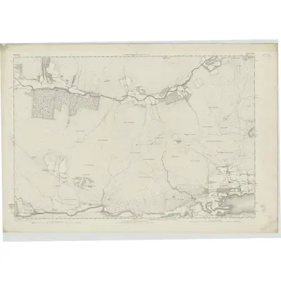 1861 Map of Perthshire, Sheet XXIX, 1867 Print