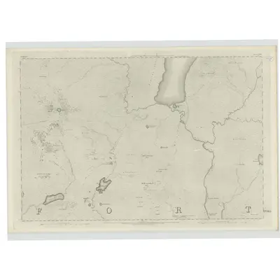 1861 Map of Perthshire, Sheet XXVI, 1867 Print