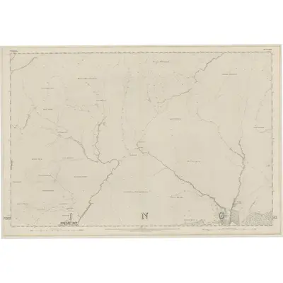 1861 Map of Perthshire, Sheet XXVII, 1867 Print