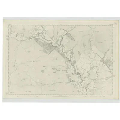 1863 Map of Perthshire, Sheet XXXII, 1867 Print