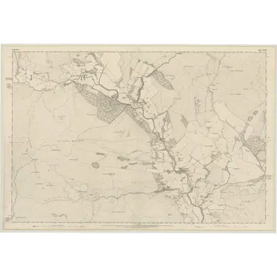 1863 Map of Perthshire, Sheet XXXII, 1867 Print
