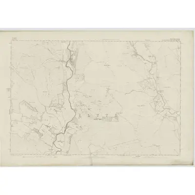 1862 Map of Perthshire, Sheet XXXIII, 1865 Print