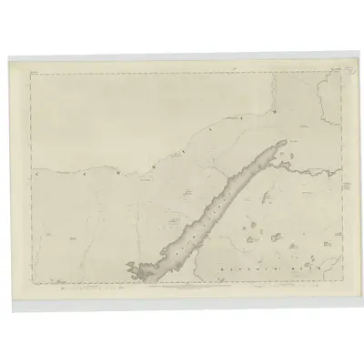 1864 Map of Perthshire, Sheet XXXIV, 1867 Print