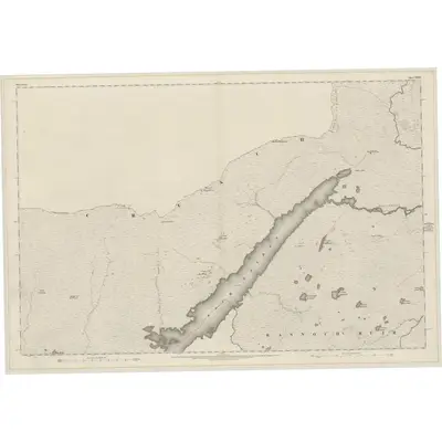 1864 Map of Perthshire, Sheet XXXIV, 1867 Print