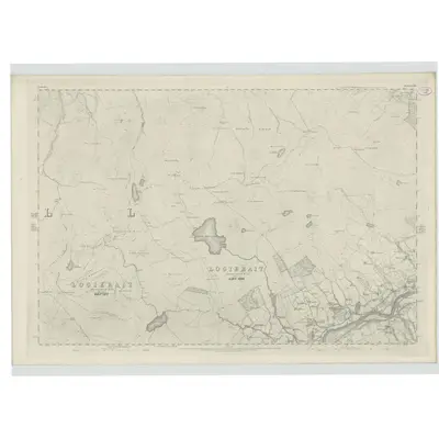 1862 Map of Perthshire, Sheet XXXIX, 1867 Print