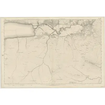 1862 Map of Perthshire, Sheet XXXVII, 1867 Print