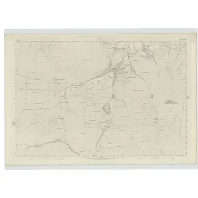1861 Map of Perthshire, Sheet XXXVIII, 1867 Print