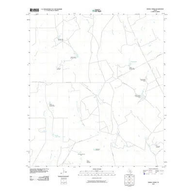 2010 Map of Pertle Creek, 2010 Print