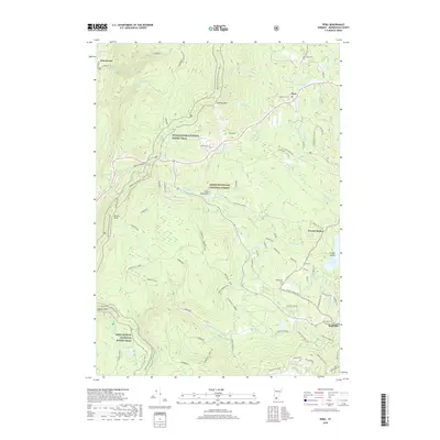 2018 Map of Peru, 2018 Print
