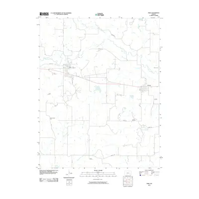 2010 Map of Peru, 2010 Print
