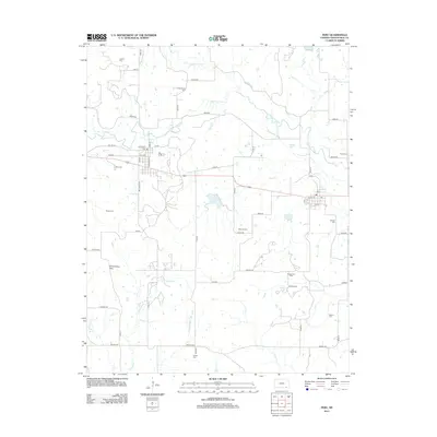 2012 Map of Peru, 2012 Print