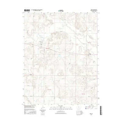 2015 Map of Peru, 2015 Print