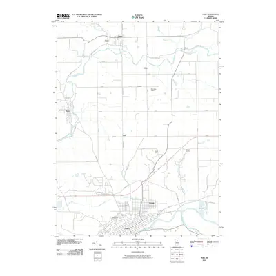 2010 Map of Peru, 2010 Print