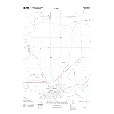 2013 Map of Peru, 2013 Print