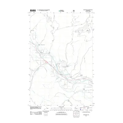 2011 Map of Peshastin, 2011 Print