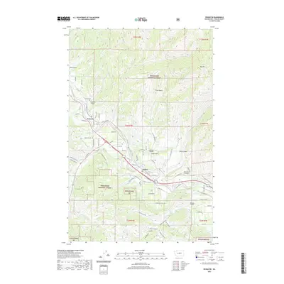 2020 Map of Peshastin, 2020 Print