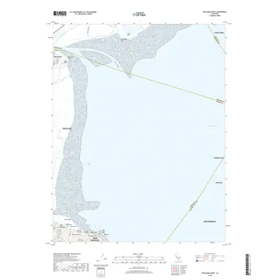 2018 Map of Petaluma Point, 2018 Print