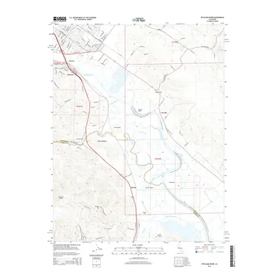 2015 Map of Petaluma River, 2015 Print