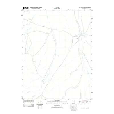 2012 Map of Pete Hanson Creek, 2012 Print