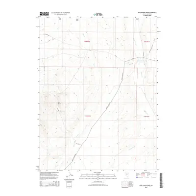 2014 Map of Pete Hanson Creek, 2014 Print