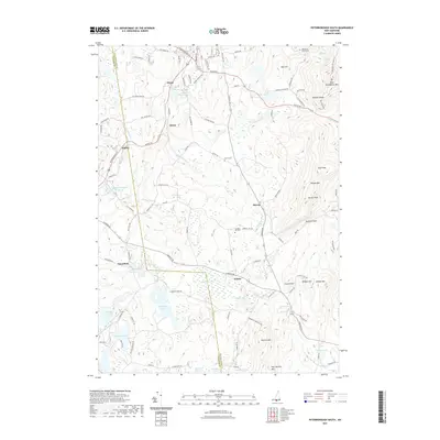 2021 Map of Peterborough South, 2021 Print