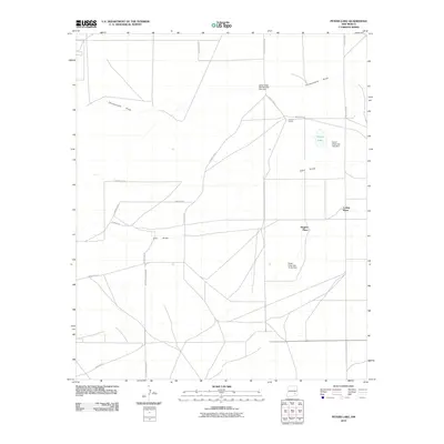 2010 Map of Peters Lake, 2010 Print