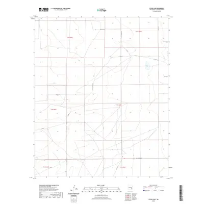 2020 Map of Peters Lake, 2020 Print