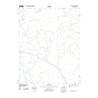2011 Map of Peters Nipple, 2011 Print