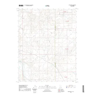 2020 Map of Peters Nipple, 2020 Print