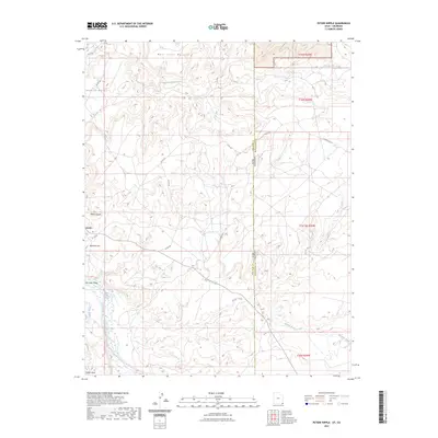 2023 Map of Peters Nipple, 2023 Print